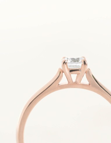 Anillo de compromiso LIEBE | Oro Rosa | 0.35 ct.