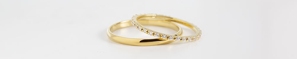 Anillos de boda éticos de oro amarillo | Rings&Dreams